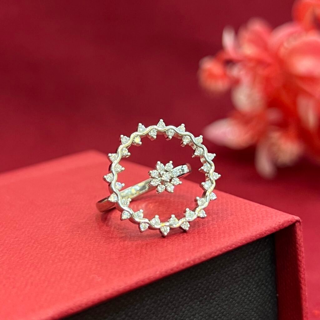 womens silver ring