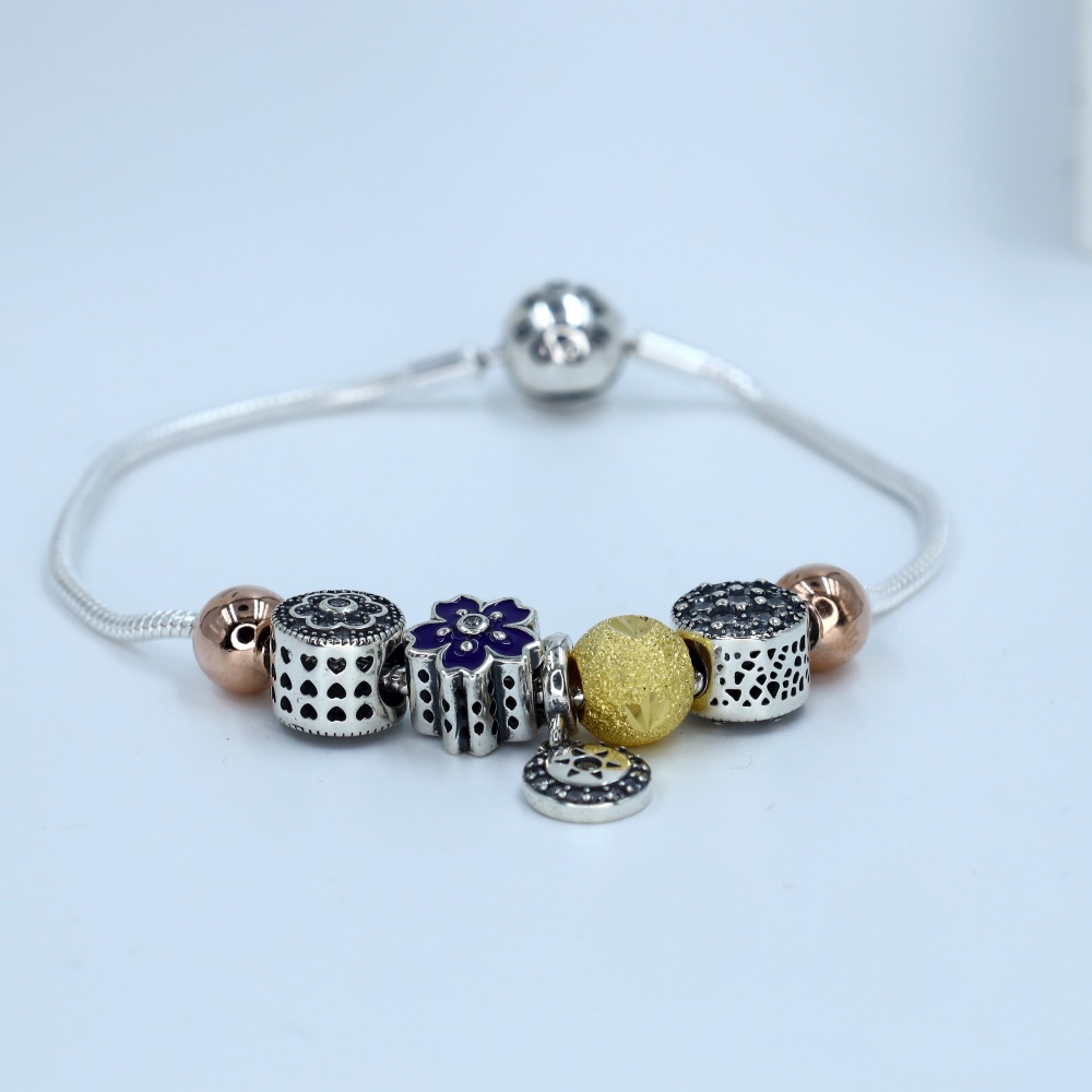 One Of Kind Pandora Bracelets - Mata Payals Exclusive Silver Jewellery