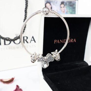 Silver Pandora For Girls | Donald Duck Charms Pandora Bracelet For Womens