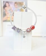 silver butterfly pandora bracelet for girls