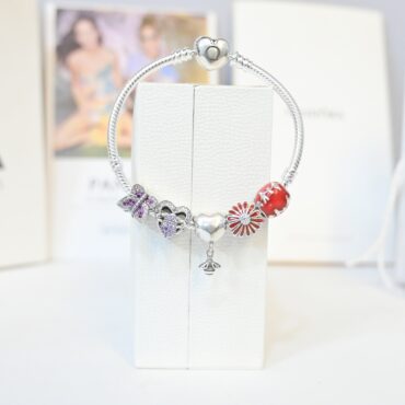 silver butterfly pandora bracelet for girls