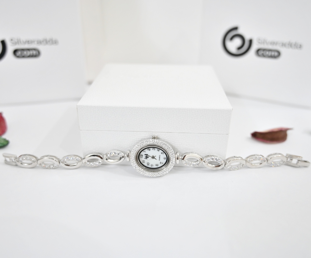 Daniel Klein Premium Ladies Silver Watch