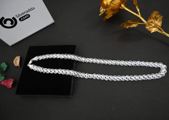 silver chain for mens