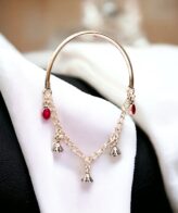 Bell Charms Silver Bracelet Kada For Women's | 925 Silver Girlish Kada | Silveradda