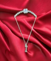 Diamond Silver Bracelet For Girl's | 925 Women's SIlver Bracelet | Silveradda