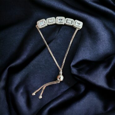 Diamond Silver Bracelet For Girls | 925 Women's SIlver Bracelet | Silveradda