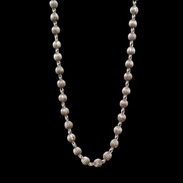 Ball Design 925 Silver Chain For Women By Silveradda