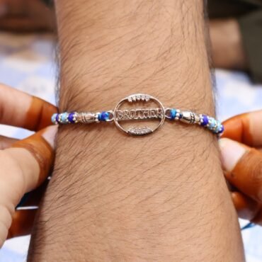 Brother Silver Rakhi | Pure Silver Rakhi By Silveradda