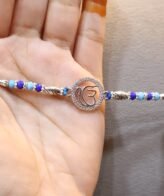 Ek Onkar Silver Rakhi | Pure Silver Rakhi By Silveradda