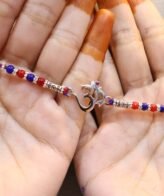 OM Design Silver Rakhi | Pure Silver Rakhi By Silveradda