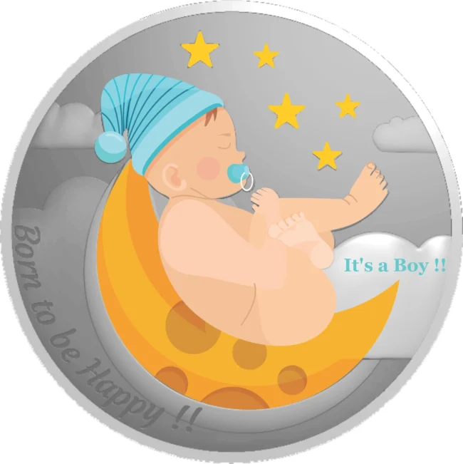 It's A Boy Silver Coin 10 Gram