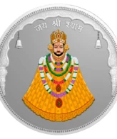 Khatu Shyam Ji 999 SILVER COLORED COIN 10 GRAM