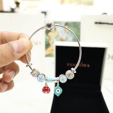 Evil Eye Pandora Silver Bracelet for Women