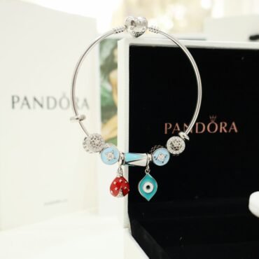 Evil Eye Pandora Silver Bracelet for Women