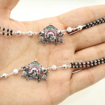 Silver Doli Design Payal – 28 Gram Traditional Anklet for Women | Silveradda