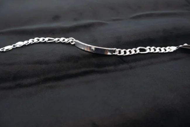 925 Silver Bracelet for Men with Engraving | Custom Name & Date – Silveradda