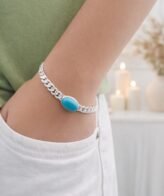 Salman Khan Style Silver Bracelet for Men | Bold Chain Design by Silveradda