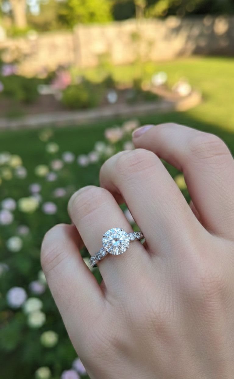 Magnet Ruby Statement Ring with Stone Accent 925 Silver | Silveradda