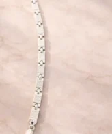 925 Royal Grid Silver Link Bracelet for Men & Women | Silveradda