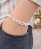 Premium Sterling Silver Intricate Weave Bracelet – Silveradda