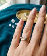 Romantic 925 Sterling Silver LOVE Ring with Heart Stone | Silveradda