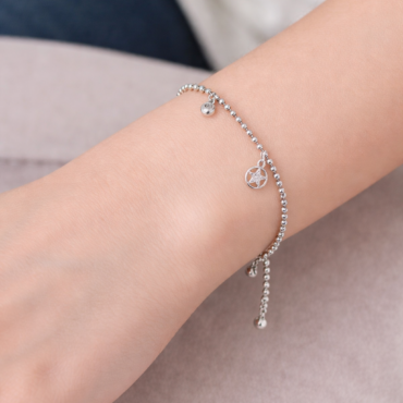 Celestial Star Charm 925 Silver Bracelet Silveradda