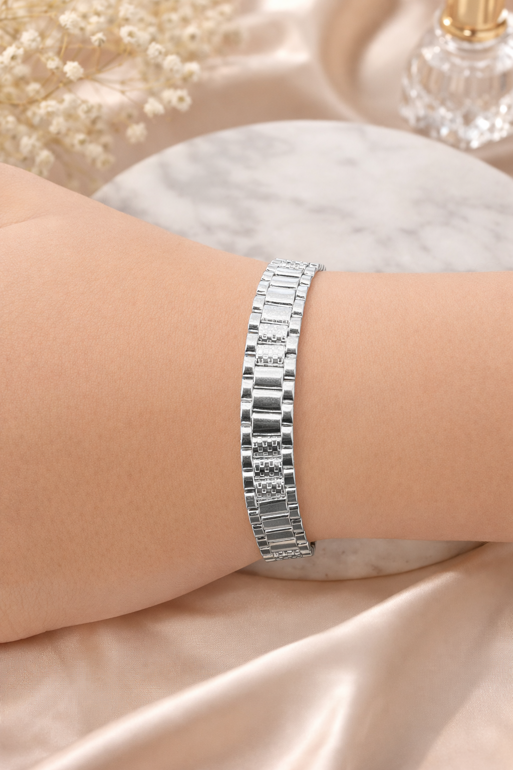 Signature 925 Silver Fusion Bracelet Silveradda