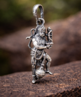 Hanuman Silver Pendant for Men | Silveradda