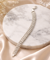 Signature 925 Silver Fusion Bracelet Silveradda