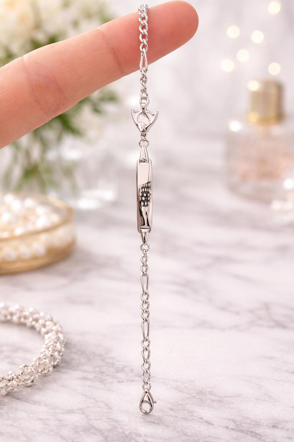 Silver Charm Bracelet 925 Sterling Adjustable for Women | Silveradda