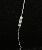 Rectangular Textured Bar 925 Silver Bracelet for Women | Silveradda