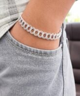 Titan Loop Chain Bracelet Silveradda