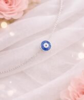 Lucky Charm Evil Eye Silver Bracelet | Silveradda