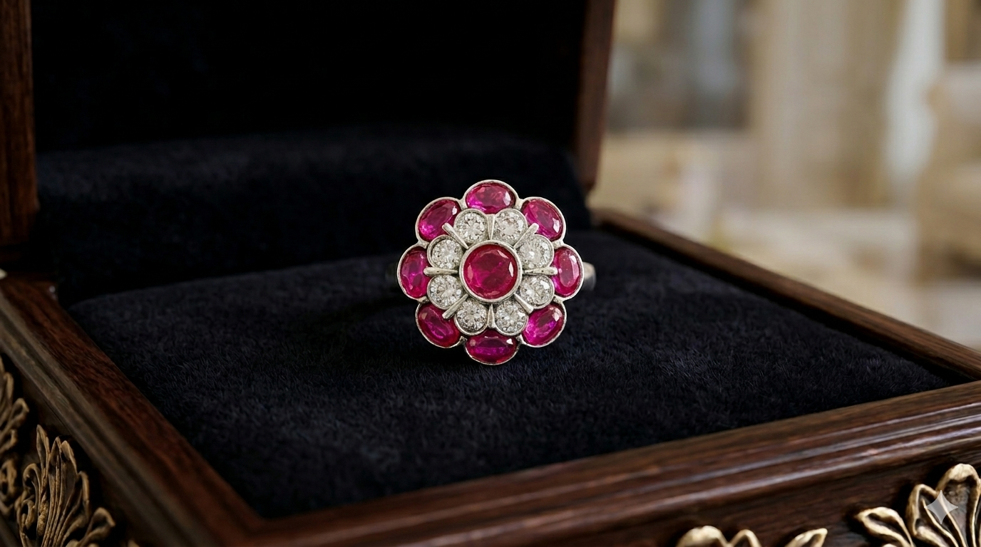 925 Silver Pink Floral Rakhdi for Women | Silveradda