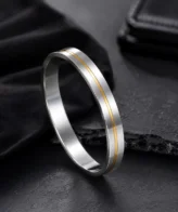 silver kada for men
